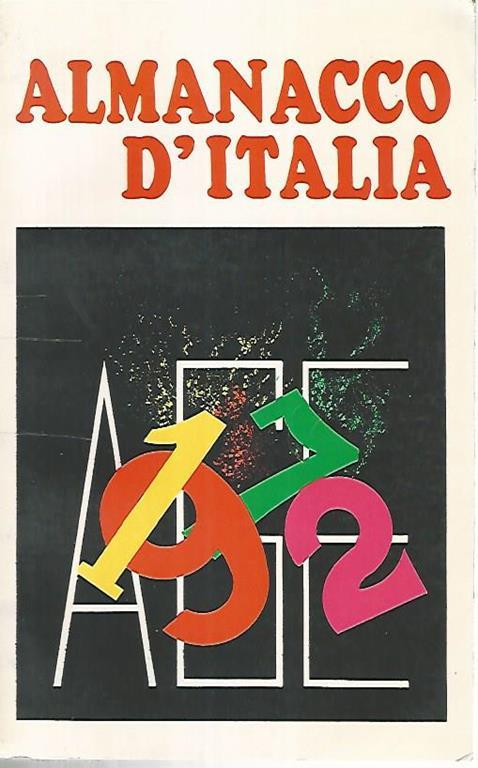 Almanacco d'Italia 1972 - copertina
