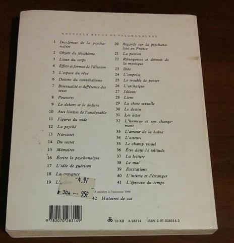 Destins Du Cannibalisme - J.-B. Pontalis - 2