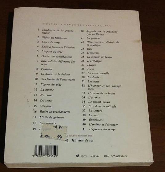 Destins Du Cannibalisme - J.-B. Pontalis - 2