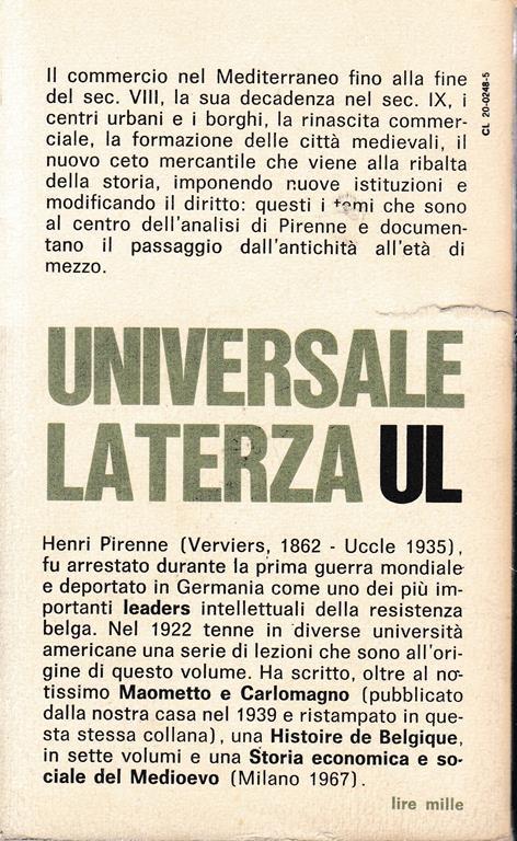 Le città del Medioevo - Henri Pirenne - 2