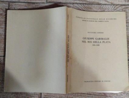 Giuseppe Garibaldi nel Rio - Salvatore Candido - copertina