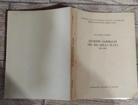Giuseppe Garibaldi nel Rio - Salvatore Candido - copertina