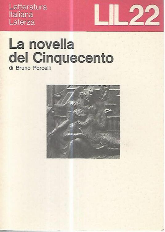 La novella del cinquecento - Bruno Porcelli - copertina