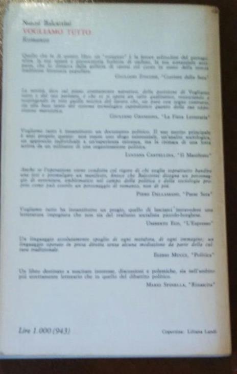 Vogliamo Tutto - Nanni Balestrini - 2