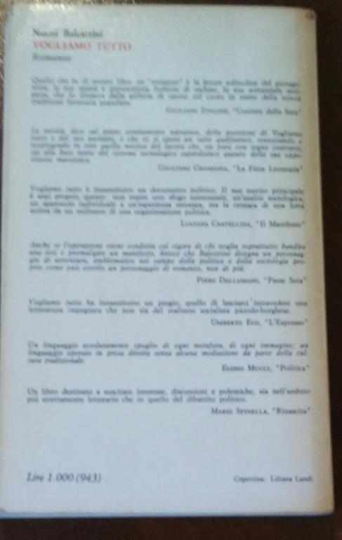 Vogliamo Tutto - Nanni Balestrini - 2