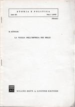 Storia e politica, anno XII, fasc. 1 1973. La vigilia dell'impresa dei mille (estratto)