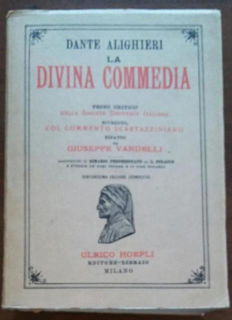 Dante Alighieri La La Divina Commedia - copertina