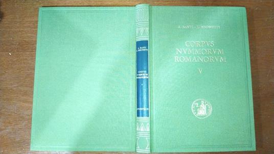 Corpvs Nvmmorvm Romanorvm.Vol.V - copertina