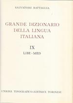 Grande dizionario della lingua italiana IX Libe-Med