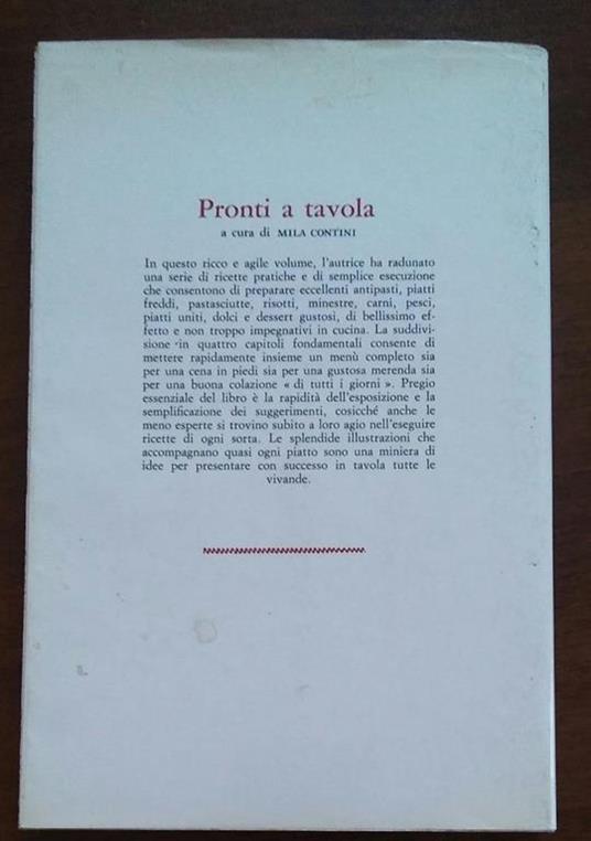 Pronti A Tavola - Mila Contini - 2