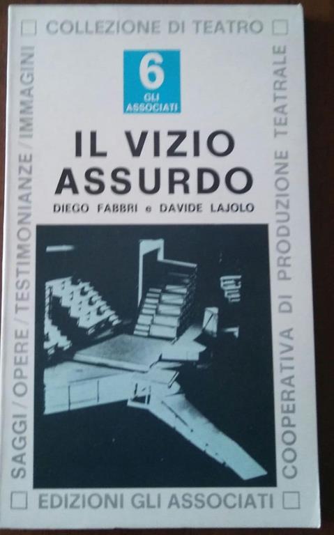 Il vizio assurdo - Davide Lajolo - copertina