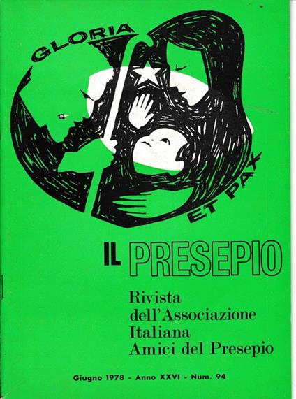 Il Presepio. Rivista dell'Associazione Italiana Amici del Presepio - Giugno 1978 - anno XXVI - n. 94 - copertina