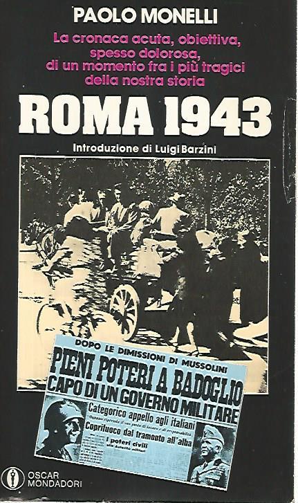 Roma 1943 - Paolo Monelli - copertina