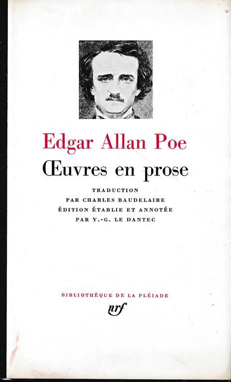 Oeuvres en prose - Edgar Allan Poe - copertina