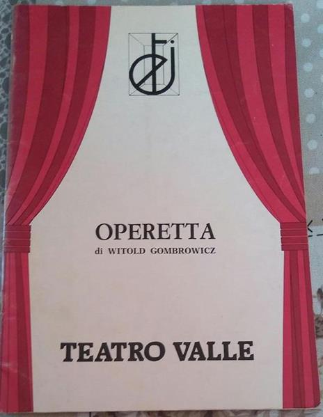 Teatro Valle Operetta - Antonio Calenda - copertina