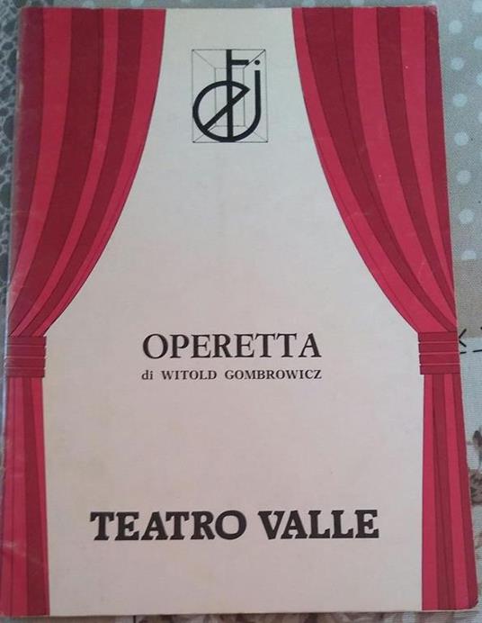 Teatro Valle Operetta - Antonio Calenda - copertina