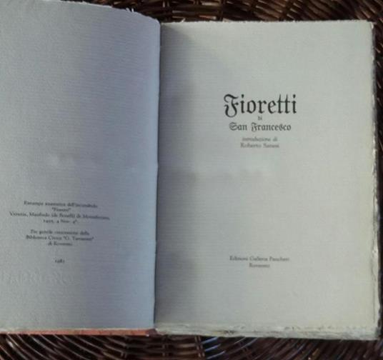 Fioretti di San Francesco - Francesco San - copertina