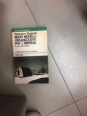 nuovi modelli organizzativi per impresa - Gianfranco Dioguardi - copertina