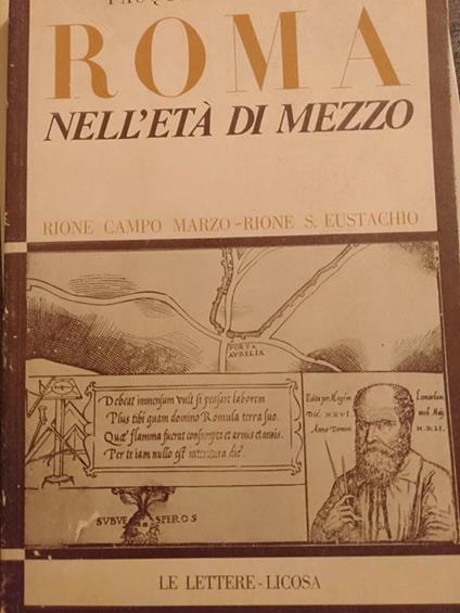 Roma nell' età di mezzo - Pasquale Adinolfi - copertina