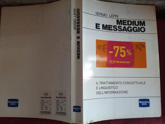 Medium e messaggio - Sergio Lepri - copertina
