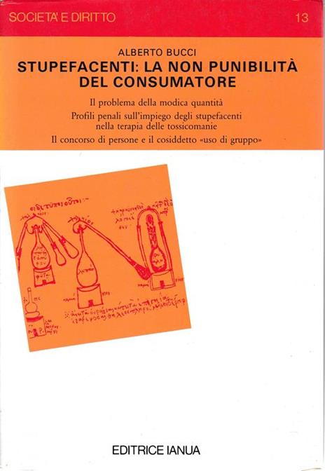 Stupefacenti: la non punibilità del consumatore - Alberto Bucci - copertina