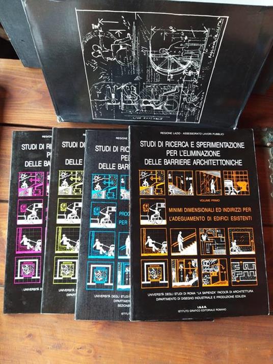 Studi e sperimentazione per l'eliminazione delle barriere architettoniche - copertina