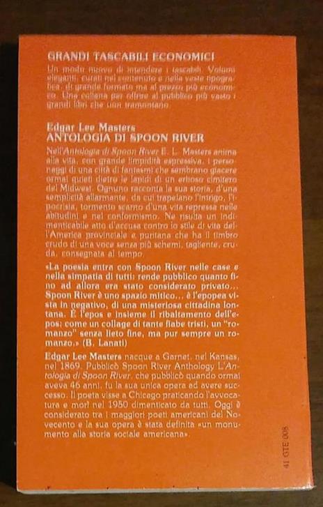 Antologia di Spoon River - Edgar Lee Masters - 2
