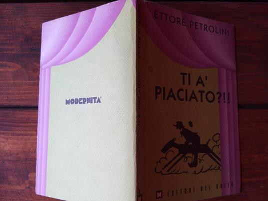 Ti à piaciato?!! - Ettore Petrolin - copertina