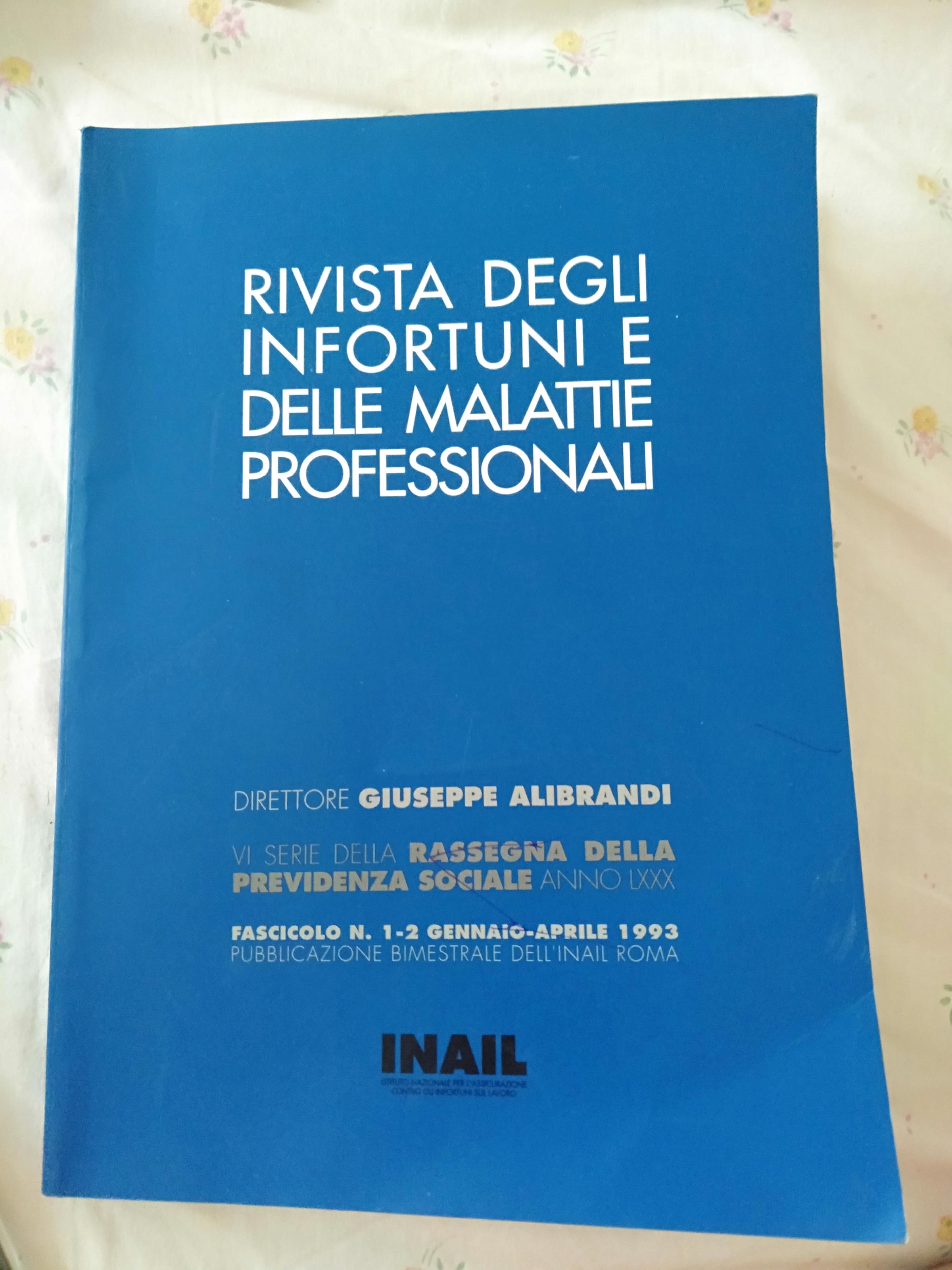 Rivista degli infortunati delle malattie professionali
