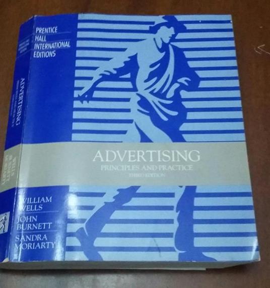 Advertising principles and practice - copertina
