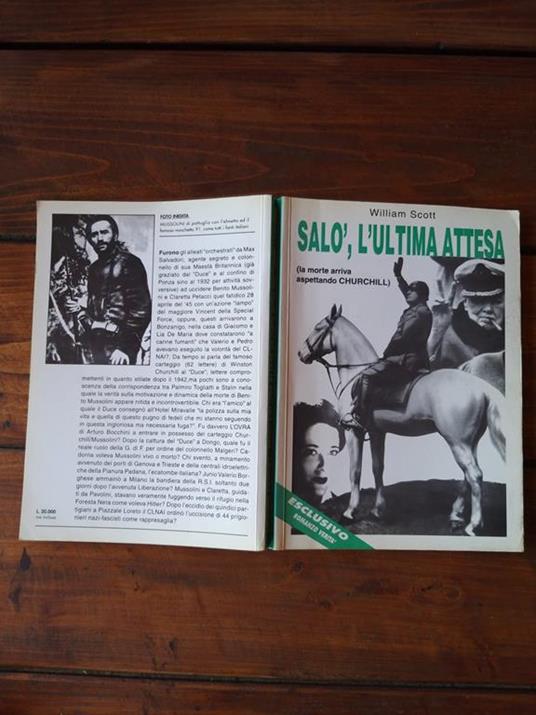 Salò, ultima attesa - William Scott - copertina