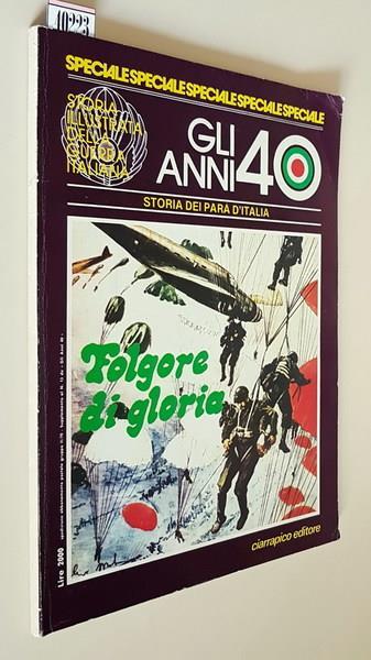 Gli Anni 40 Storia Dei Parà D'Italia - copertina