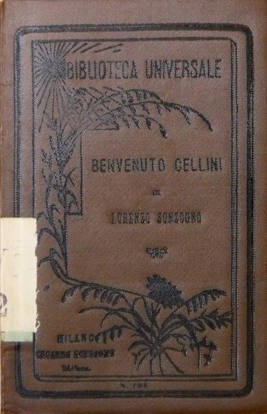 Benvenuto Cellini - Ettore Fabietti - copertina