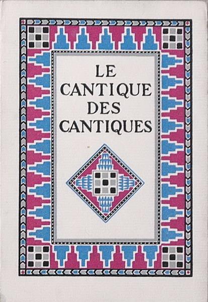 Le Cantique Des Cantiques - Franz Toussaint - copertina