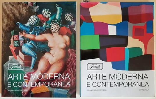 Catalogo D'Asta Finarte Arte Moderna E Contemporanea (Parte I E Ii) 19 Dicembre 2006 - copertina