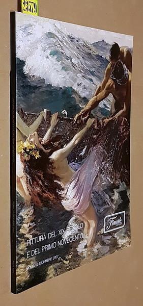 Catalogo D'Asta Finarte Pittura Del Xix Secolo E Del Primo Novecento (13 Dicembre 2007) - copertina