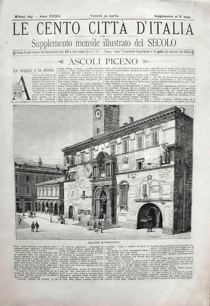 Le cento città d'Italia ASCOLI PICENO - copertina
