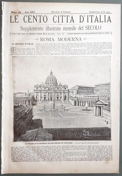 Le cento città d'Italia ROMA MODERNA - copertina