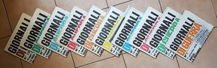 Giornali Di Guerra (Dal N. 1 Al N. 10) Di: Responsabile - copertina