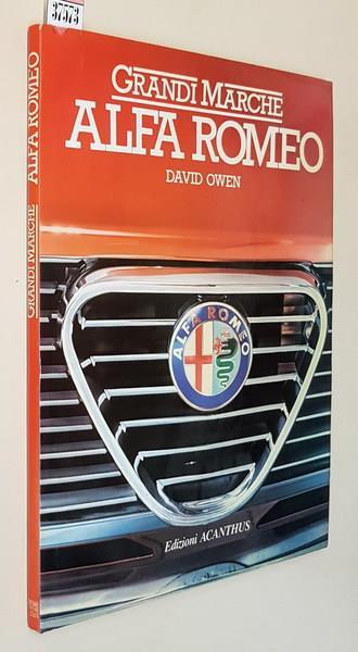 Grandi Marche ALFA ROMEO - David Owen - copertina