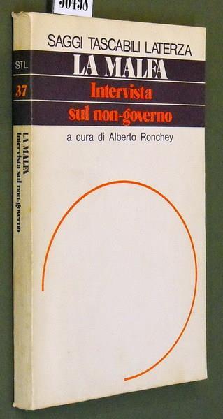 Intervista Sul Non-Governo A Cura Di Alberto Ronchey - Ugo La Malfa - copertina