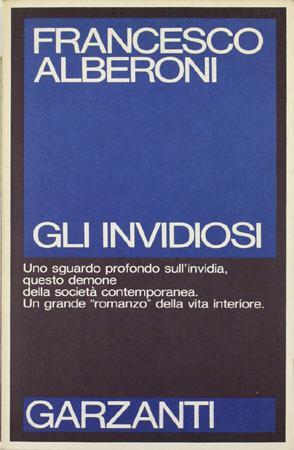 Gli invidiosi - Francesco Alberoni - copertina