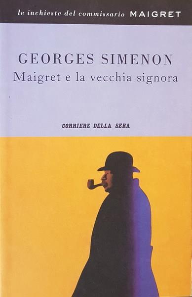 Maigret e la vecchia signora - Georges Simenon - copertina