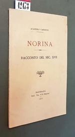 Norina Racconto Del Sec. Xvii Di: Acandro Caristio