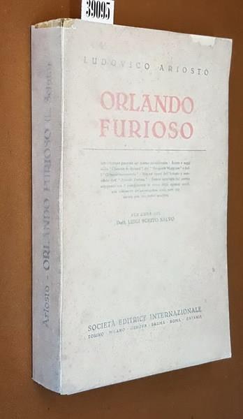 Orlando Furioso Per Cura Del Dott. Luigi Sciuto Salvo - Ludovico Ariosto - copertina
