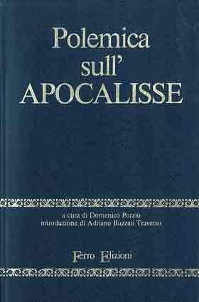 Polemica sull'Apocalisse - Domenico Porzio - copertina