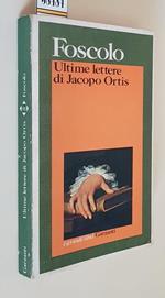 Ultime lettere di Jacopo Ortis