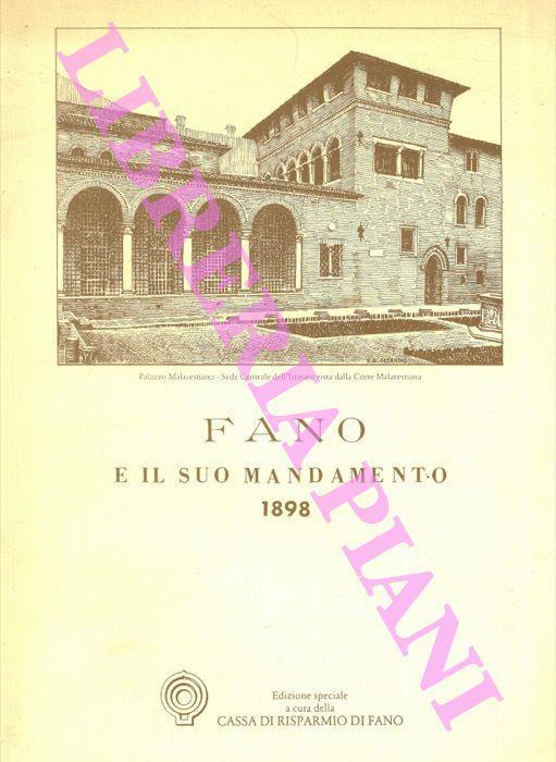 Fano e il suo mandamento - Gustavo Strafforello - copertina