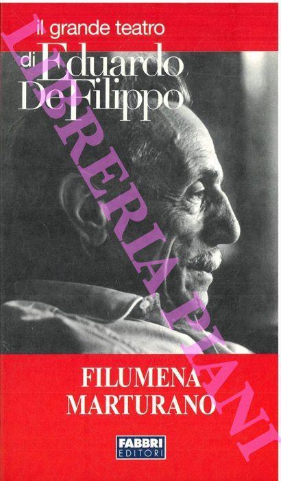 Filumena Marturano - Eduardo De Filippo - copertina