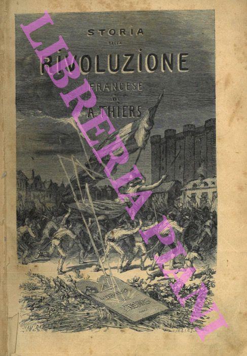 Storia della Rivoluzione Francese - Adolphe Thiers - copertina